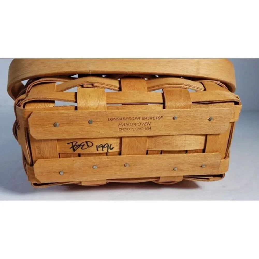 Vintage Longaberger‎ Basket 1996 Edition Dresden Tour Basket II